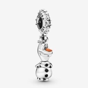 Brand New Retired Pandora x Disney Olaf Frozen 2 Dangle Charm